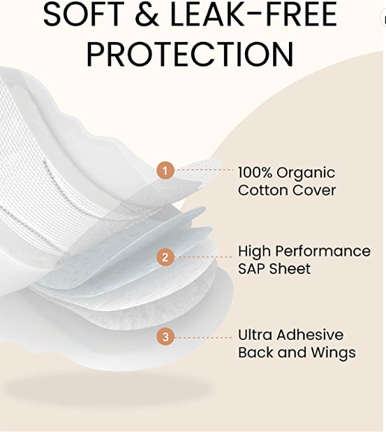 OCBON organic sanitary pads